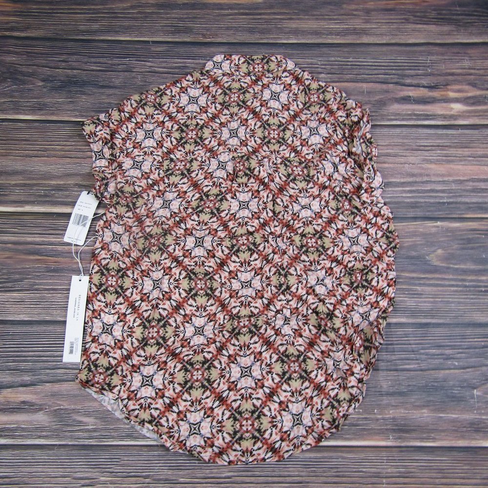 Liverpool NEW NWT XS Red Sleeveless Button Up Shirt - Picture 8 of 8